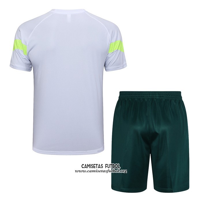 Chandal del Palmeiras Manga Corta 202023/2024 Blanco - Pantalon Corto
